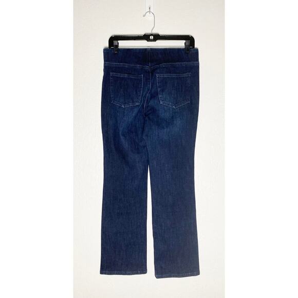 Soft Surroundings Women's Supremely Reverie Soft Pull On Jeans Jeggings Stretch - Picture 2 of 5